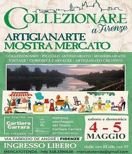 Collezionare a Firenze - Artigianarte: mostra mercato al Parcheggio del Teatro Cartiere Carrara