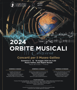 "Orbite Musicali 2024", tre concerti del Conservatorio Cherubini al Museo Galileo di Firenze
