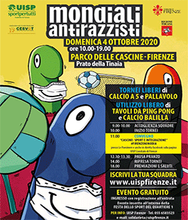 Mondiali Antirazzisti: sport e integrazione al Parco delle Cascine di Firenze
