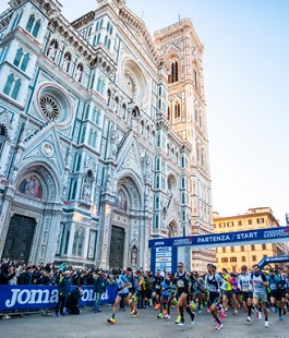 40&deg; compleanno della Estra Firenze Marathon: percorso speciale con pi&ugrave; di 2mila anni di storia