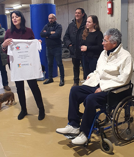 Premio Costruiamo Gentilezza nello Sport a Marco Viani presidente di Firenze Con Te