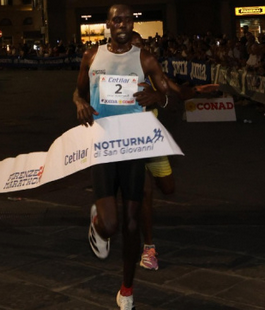 Cetilar Run Notturna di San Giovanni 2025: vittorie di Jakob Kipkorir Kosgei e Mercy Jebichii