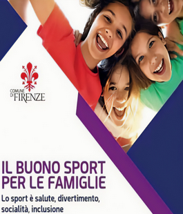 "Il Buono Sport", sostegno economico del Comune di Firenze alla pratica sportiva dei giovani