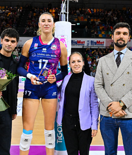 Festival Il Magnifico 2025: premio "Sport" per Ekaterina Antropova al Pala BigMat di Firenze