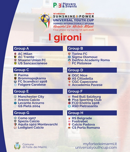 Universal Youth Cup 2026: 1.200 ragazzi in Toscana al torneo di calcio giovanile under 11