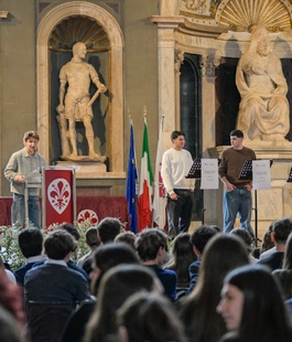 "Processo ai poteri" con studenti giudici e avvocati in Palazzo Vecchio a Firenze