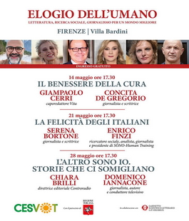 Torna "Elogio dell'Umano" a Villa Bardini 3 incontri su felicit&agrave;, cura e solidariet&agrave;
