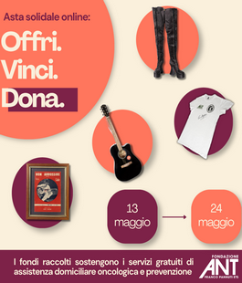 ANT: asta solidale di cimeli musicali donati da Vallesi, Nigiotti, Fumagalli, Lucchesi e Casale