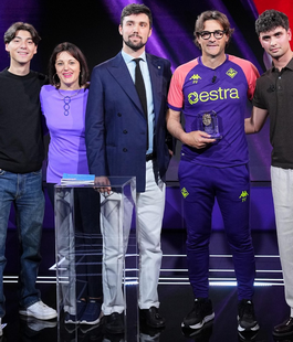 Festival Il Magnifico: premiazione di Paolo Vanoli al Viola Park di Firenze