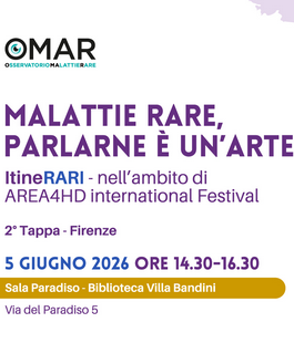 OMaR - Osservatorio Malattie Rare: "ItineRARI" alla Biblioteca Villa Bandini di Firenze