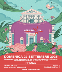 24&deg; edizione "CORRI LA VITA": una citt&agrave; in movimento tra prevenzione, sport, cultura