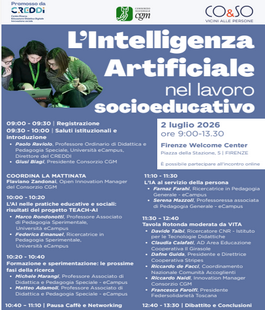 Co&So: "L'intelligenza artificiale nel lavoro socioeducativo" al Firenze Welcome Center