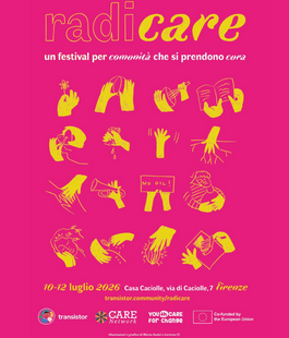 You(th) Care for Change: al via a Firenze il Festival radiCARE con lab, incontri e iniziative