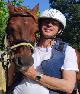 L'atleta non vedente Fabio Ulivastri campione toscano di Para Endurance
