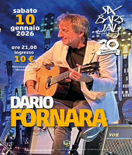 Il chitarrista acustico fingerstyle Dario Fornara in concerto al Six Bars Jail di Firenze