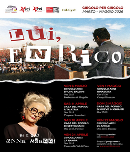 "Lui, Enrico", lo spettacolo di Anna Meacci su Berlinguer in scena nei Circoli Arci di Firenze