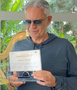 Premio Margherita Hack al Maestro Andrea Bocelli