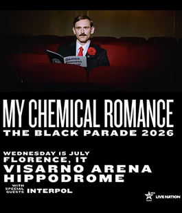 The Black Parade 2026: My Chemical Romance in concerto all'Ippodromo del Visarno di Firenze