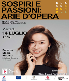 Glass Sound Festival 2026: concerto "Sospiri e Passioni" con Ni Zhou in Palazzo Medici Riccardi