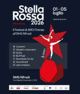 Stella Rossa 2026: il festival di Arci Firenze con concerti, dj set e talk alla SMS di Rifredi 