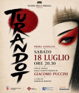 Presentato l'evento "Turandot dagli scritti inediti di Giacomo Puccini" alla Pergola di Firenze