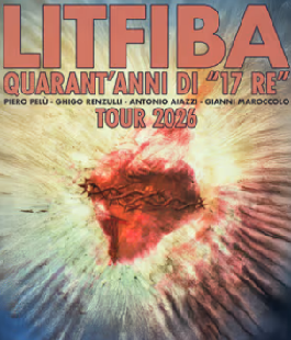 "Quarant'anni di 17 Re", Litfiba in concerto al Prato delle Cornacchie alle Cascine di Firenze