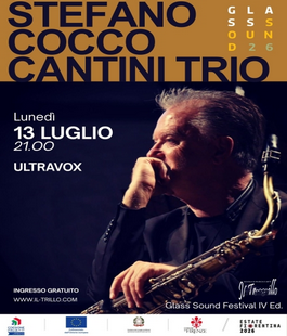 Glass Sound Festival 2026: Stefano Cocco Cantini Trio in concerto all'Ultravox Firenze