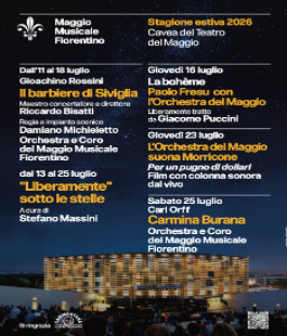 Sotto le stelle della Cavea, al via la stagione estiva del Maggio Musicale Fiorentino