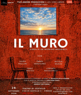 "Il muro", lo spettacolo di Yuki Parigi in anteprima al Teatro di Cestello a Firenze