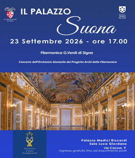 Orchestra d'Archi Giovanile della Filarmonica Verdi al Palazzo Medici Riccardi di Firenze