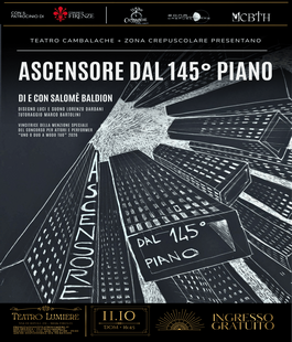 "Ascensore dal 145&deg; piano", Salom&egrave; Baldion e Lorenzo Dardani al Teatro Lumi&eacute;re di Firenze