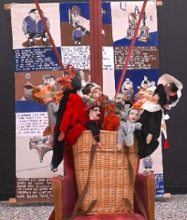 "Giuliano Scabia. Artigiano del Profondo", la mostra al Teatro della Pergola di Firenze