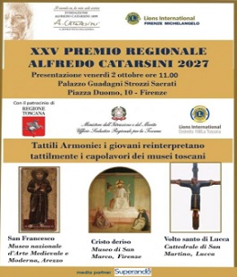 Premio Alfredo Catarsini 2027: i giovani reinterpretano tre capolavori dei musei toscani