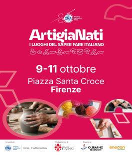 "ArtigiaNati", la nuova mostra mercato di artigianato in piazza Santa Croce a Firenze