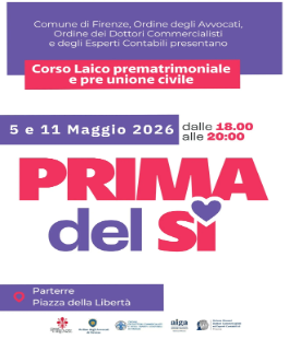 "Prima del Si'', corso prematrimoniale laico: doppio appuntamento a maggio e novembre