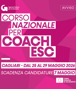 Agenzia Italiana per la Giovent&ugrave;: corso nazionale per Coach del Corpo Europeo di Solidariet&agrave;