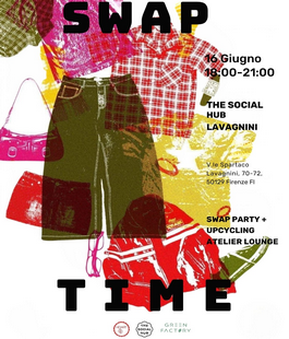 Swap Party con Upcycling Atelier Lounge: evento gratuito a The Social Hub Lavagnini