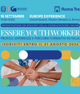 Agenzia Italiana per la Giovent&ugrave;: presentazione della ricerca "Essere youth worker"