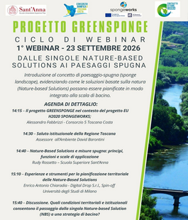 "GreenSponge", al via il webinar di Consorzio 5 Toscana Costa e Scuola Superiore Sant'Anna
