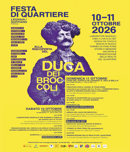Il Duca dei Broccoli: Festa di Quartiere di Legnaia e Soffiano a Firenze